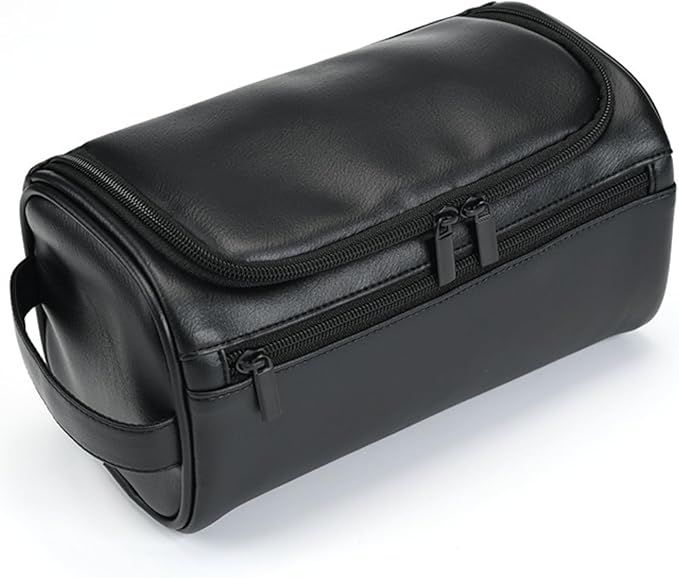 Personalized Large Toiletry Bag for Men,Minimalist Travel Toiletry Organizer Dopp Kit Water-resistant Makeup Bag for Travel Essentials,Travel Gifts For Men Unique