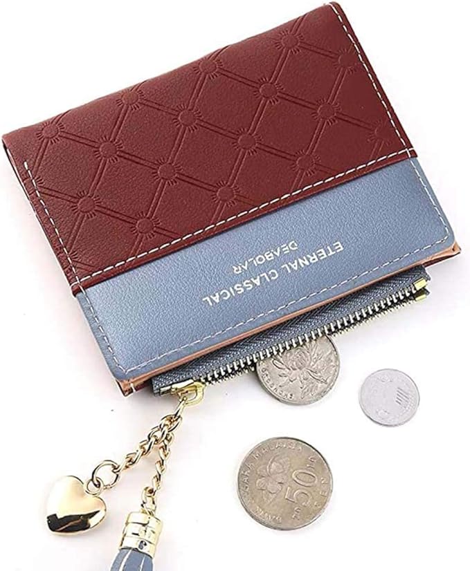 Valentoria Womens Wallet Cute Elegant Long Slim Card Holder Case Minimalist Coin Purse Thin Tassels Zip Clutch Wallets for Girls Ladies | Cute, Elegant, Long, Slim, Case, Minimalist