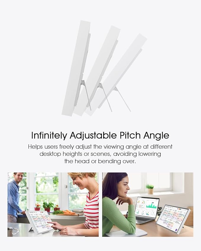 Adjustable Stand for Skylight Calendar 15 Inch (Gen 1) ??Heavy-Duty Metal, Infinite Tilt Adjustment ??Premium Accessory (Not Compatible with 15 Inch Gen 2)