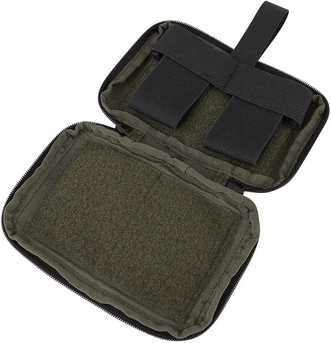 PETAC GEAR Tactical Medical Pouch Compact Admin Belt Pouch EMT First Aid Pouch IFAK Utility Pouch Trauma Kit Organizer Tourniquet Holder