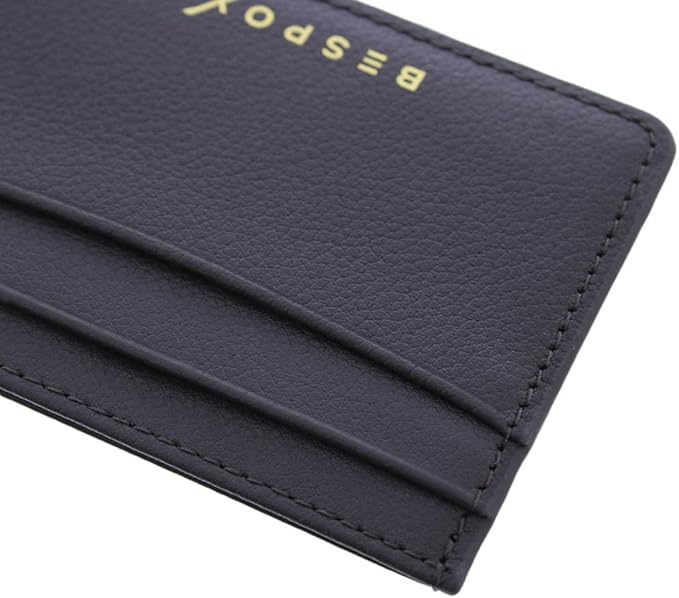 Slim Minimalist Front Pocket RFID Blocking Leather Wallets for Men and Women - Hickory Brown