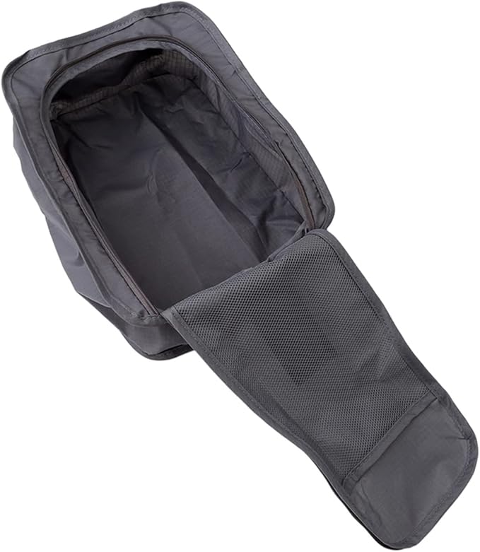 Travel Shoe Bags Foldable Waterproof Nylon with Zipper for Men & Women,Grey