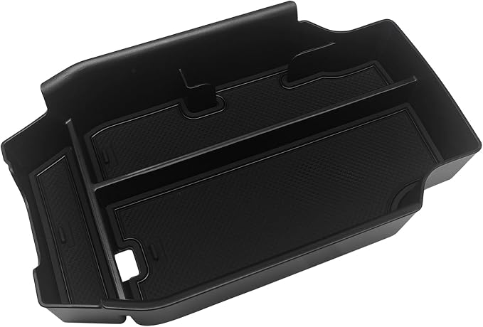 Muslogy for Accord 2026 2025-2023 Center Console Organizer Armrest Storage Box Divider Insert Tray Compatible with Honda Accord Accessories LX EX Sport Hybrid EX-L Sport-L Touring (V1 with Card Slot)