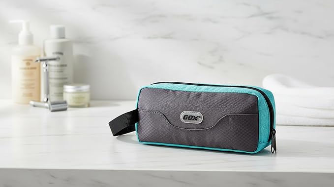 GOX Travel Toiletry Bag Dopp Kit Case for Men Multifunction Packing Organizer Pouch