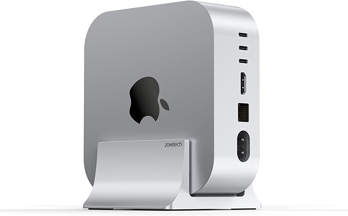 JOKItech Sleek Mini-Mate Stand Compatible with Apple M4 Mac mini (JK-M4A14S)