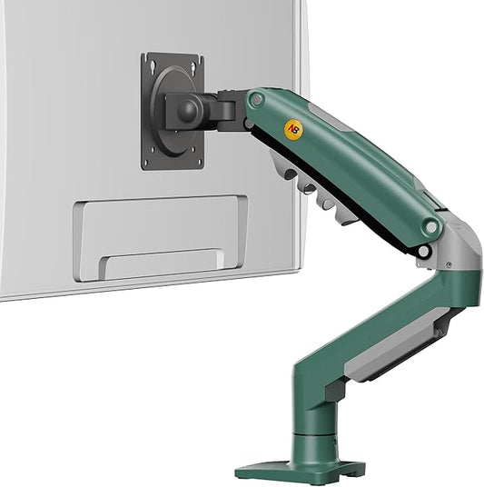Monitor Mount,Fits 17-30" or Bigger Computer Monitors(Within 19.8lbs), Adjustable Stand with Tilt Rotation Swivel Function, Desk Mount F80 Series (Olive Green)