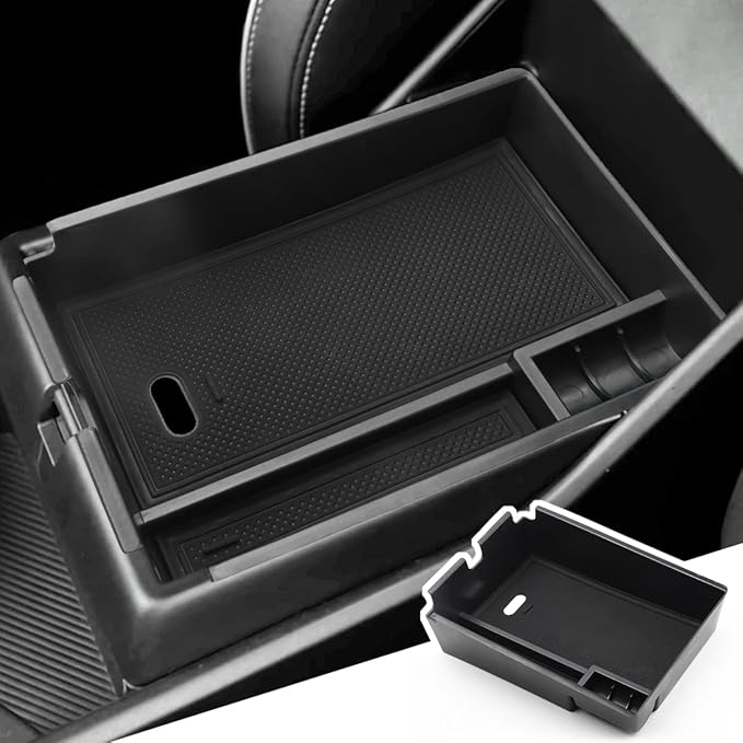 MARCHFA Center Console Organizer Tray Compatible for 2023 2024 2025 2026 Kia Sportage Hybrid X PRO SX Prestige Accessories Armrest Storage Box Oragnizer Tray Insert