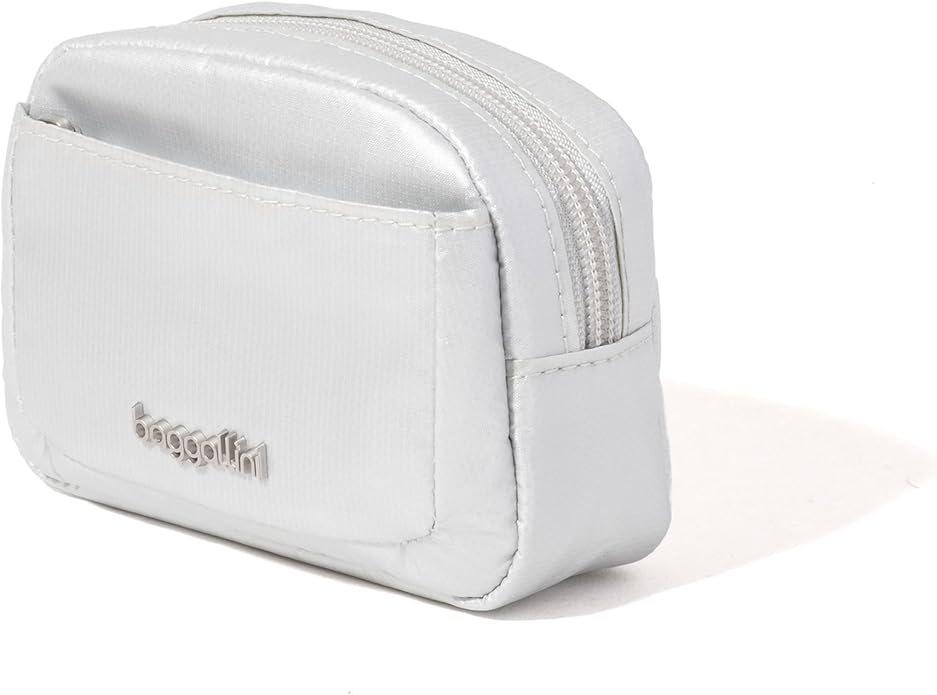 Baggallini Women's Pocket Cosmetic - Lightweight Bag - Travel Essentials Makeup Organizer Mini