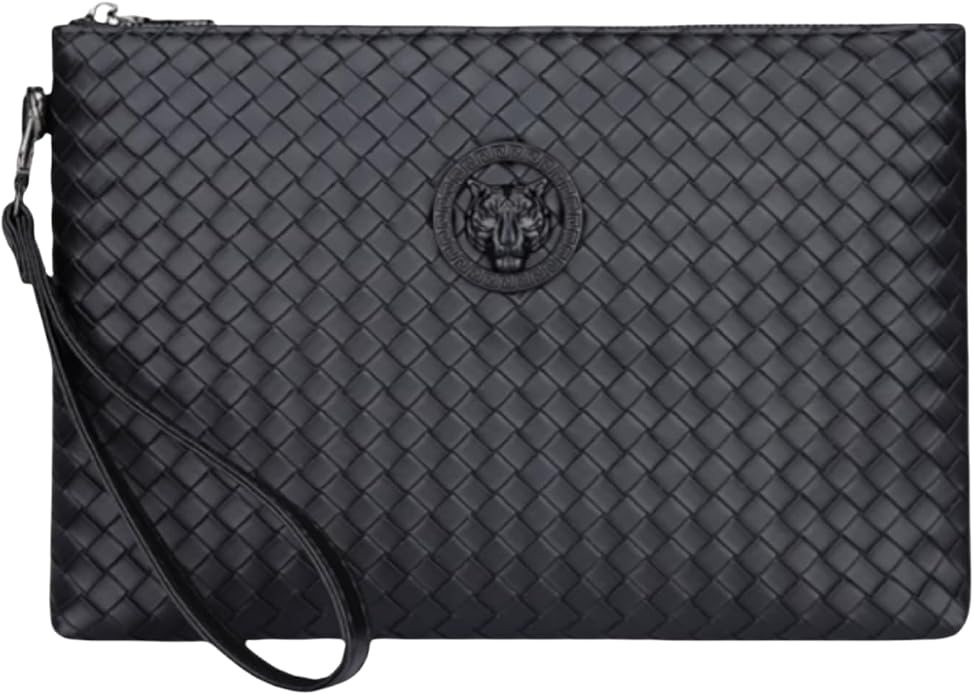 Mens Clutch Bag Man Purse Handbag 9.5-11 inches Large Hand Bag Big Clutch Wallet