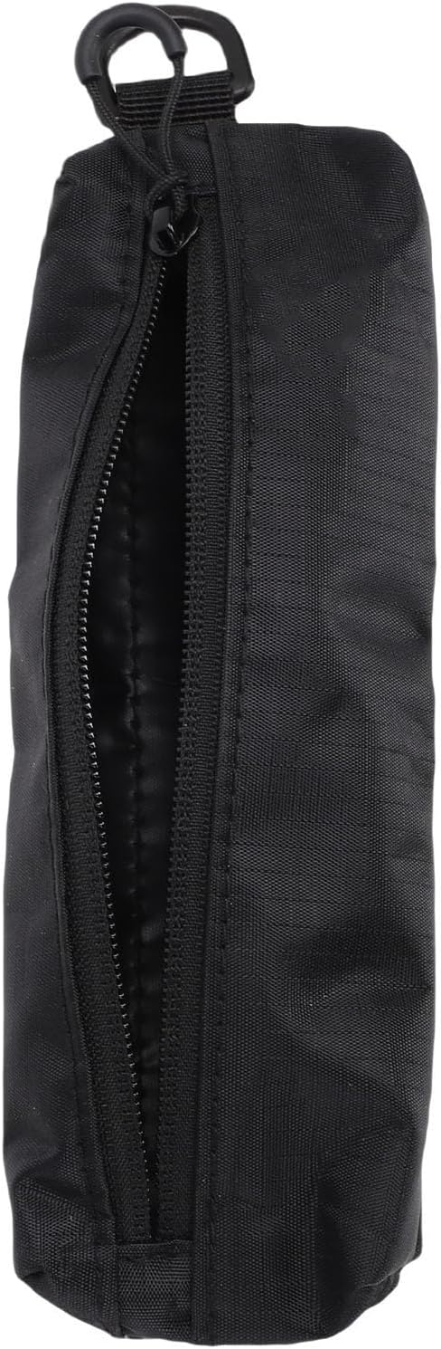 Portable Tool Pouch, Puncture Proof Oxford Fabric with Reliable Zip, Foldable EDC Storage Bag for Small Tools Office Supplies, 19x5.5x3cm