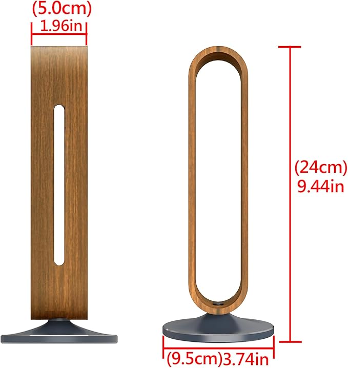 GEEKRIA Wooden | Aluminum Alloy Headphones Stand for Over-Ear Headphones, Gaming Headset Holder, Desk Display Hanger with Solid Heavy Base Compatible with Sony, Bose, AKG, JBL (Walnut)