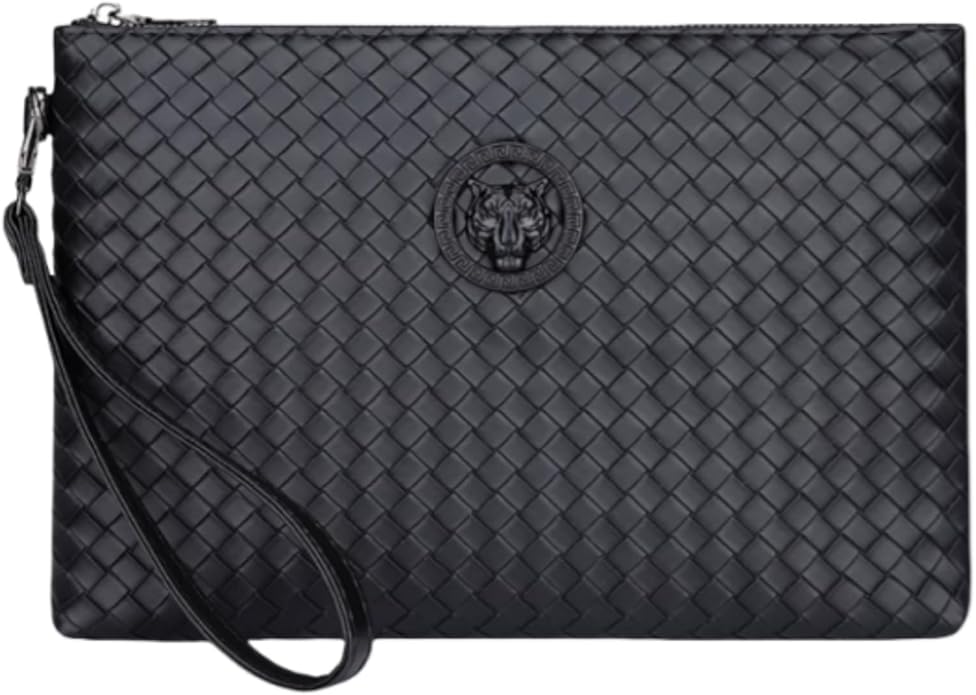 Mens Clutch Bag Man Purse Handbag 9.5-11 inches Large Hand Bag Big Clutch Wallet