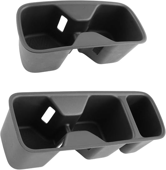 LUWU Cup Holder Compatible with 2024 2025 2026 Kia Telluride Center Console Organizer Drink Holder Replacement for 2025 2026 Kia Telluride Accessories Center Console & Rear Seat Cup Holder 2-Pack
