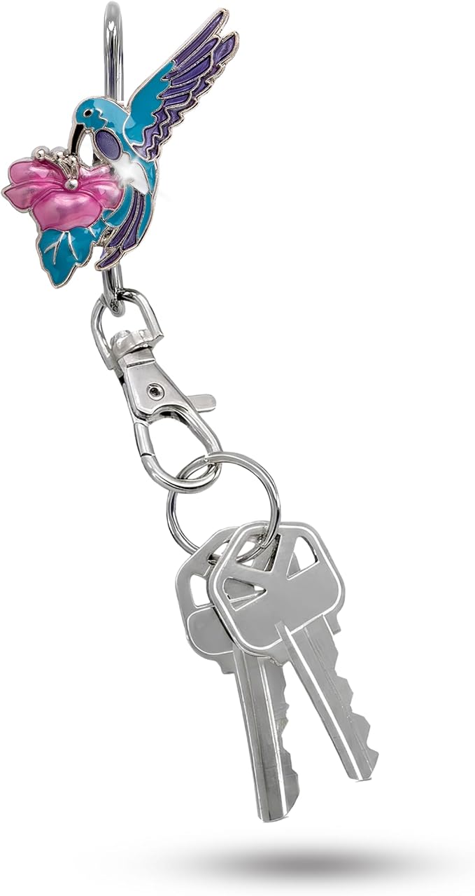 Women’s Bag Charm Key Finder, Car Keychain Hook, Cute Purse Organizer & Tote Bag Accessories, Gifts for Mom - Original