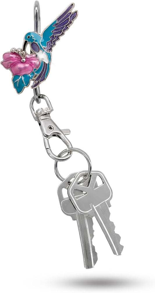 Women’s Bag Charm Key Finder, Car Keychain Hook, Cute Purse Organizer & Tote Bag Accessories, Gifts for Mom - Original