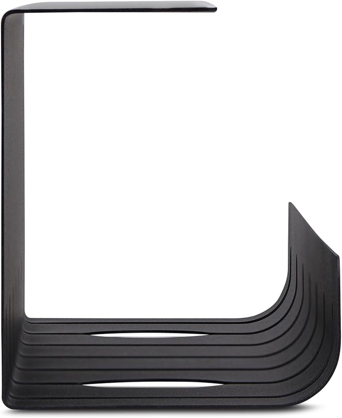 StarTech 2-Pack Under Desk Cable Management Tray, 42" Long (21" Per Tray), Metal Slotted Style Cable Organizer, Screw-On, Power Bar Holder, Black, TAA
