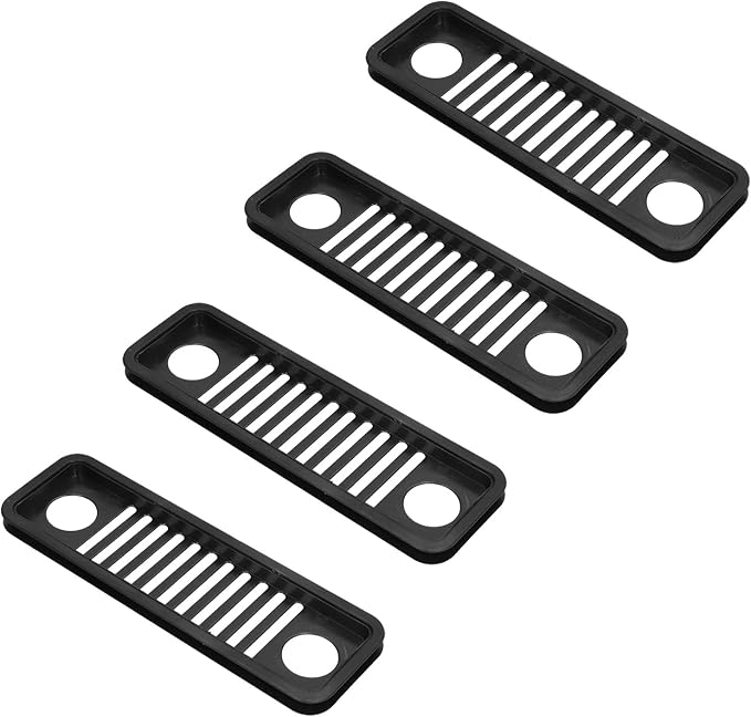 Generic 4PCS HighQuality Computer Cable Box Stylish Design Heat Dissipation Tool for Office Desk 38x12cm (Black)