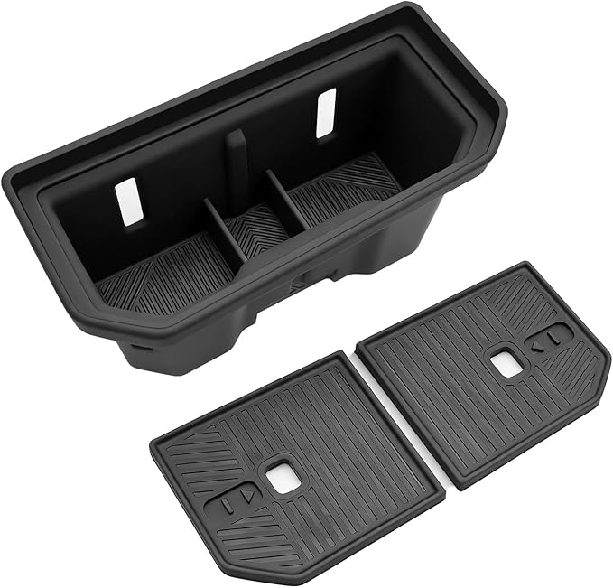 CDEFG for 2026 Toyota RAV4 Center Console Organizer for 2026 Toyota RAV4 Accessories Middle Console Organizer Tray Storage Box (Cup Holder w/Lids)