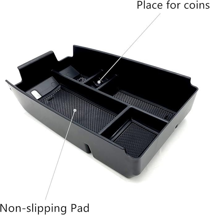 JOJOMARK Compatible with Ford Escape 2020 2021 2022 2023 2024 2025, Bronco Sport 2021-2023 2024 2025 Accessories Center Console Tray Organizer, Armrest Secondary Storage Box