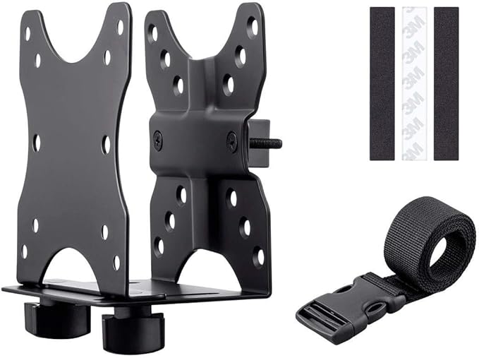 Monoprice Computer Case CPU Holder - Thin Client Mini PC Multi-Mount, Works with Mini PCs Up to 2.9 Inches Wide, Supports Up to 11 Pounds - Workstream Collection