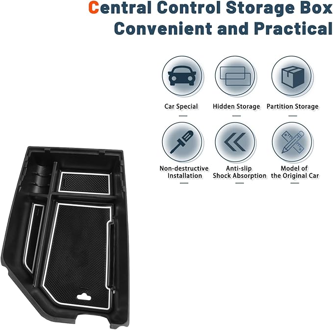 Ruiya Center Console Organizer for 2022-2025 Genesis GV70