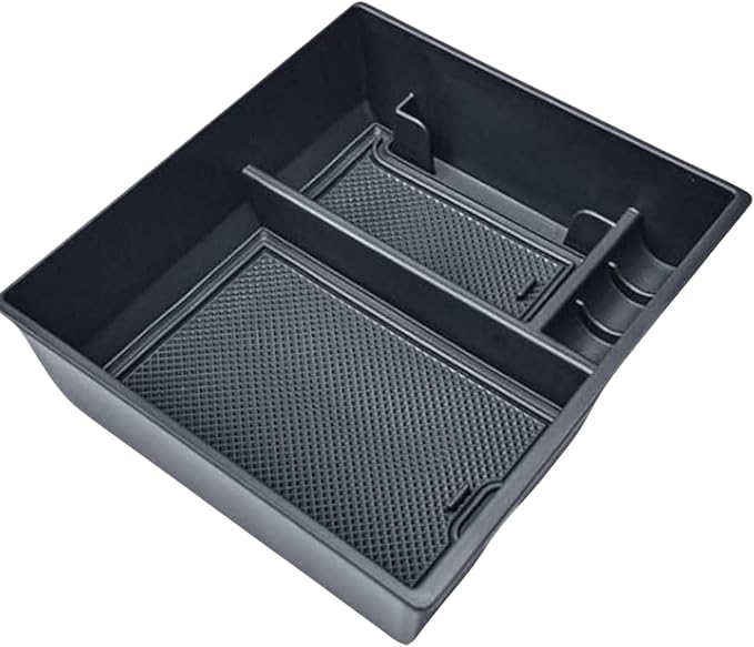 2PCS Center Console Organizer for 2025 2026 Toyota 4Runner 6th Gen Accessories Interior Insert Armrest Storage Tray and Hidden Storage Box