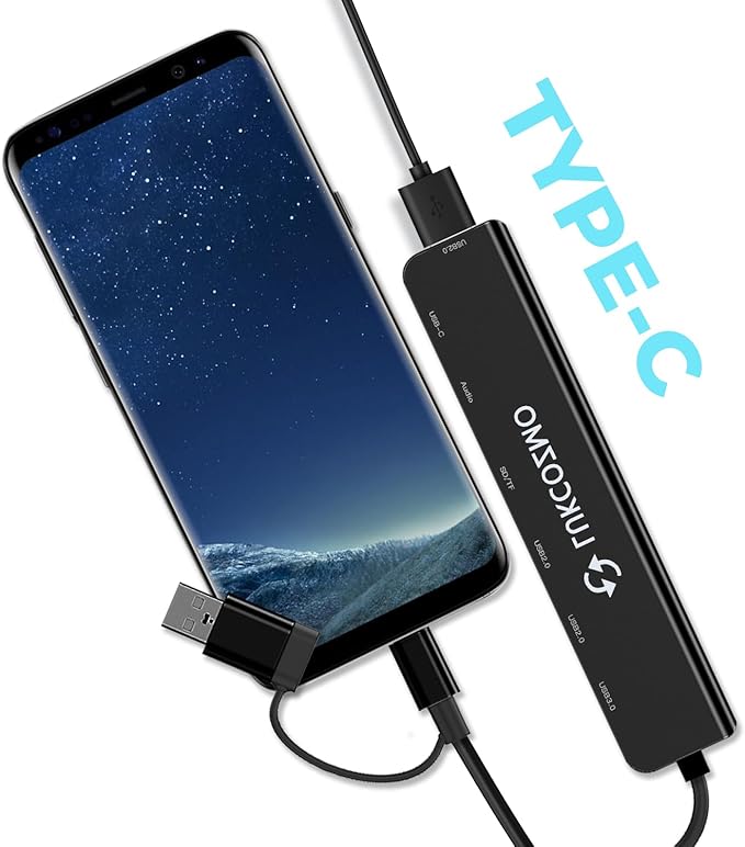 USB C Docking Station with Ethernet, 8 in 1 Docking Station to HDMI Adapter Displayport SD TF Card Reader, USB, 100W PD for USB C Thunderbolt 3 Laptops (Black)