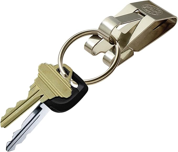 Lucky Line Secure-A-Key - SLIP ON - Heavy Duty Belt Key Clip 1 Per Pack (4051)