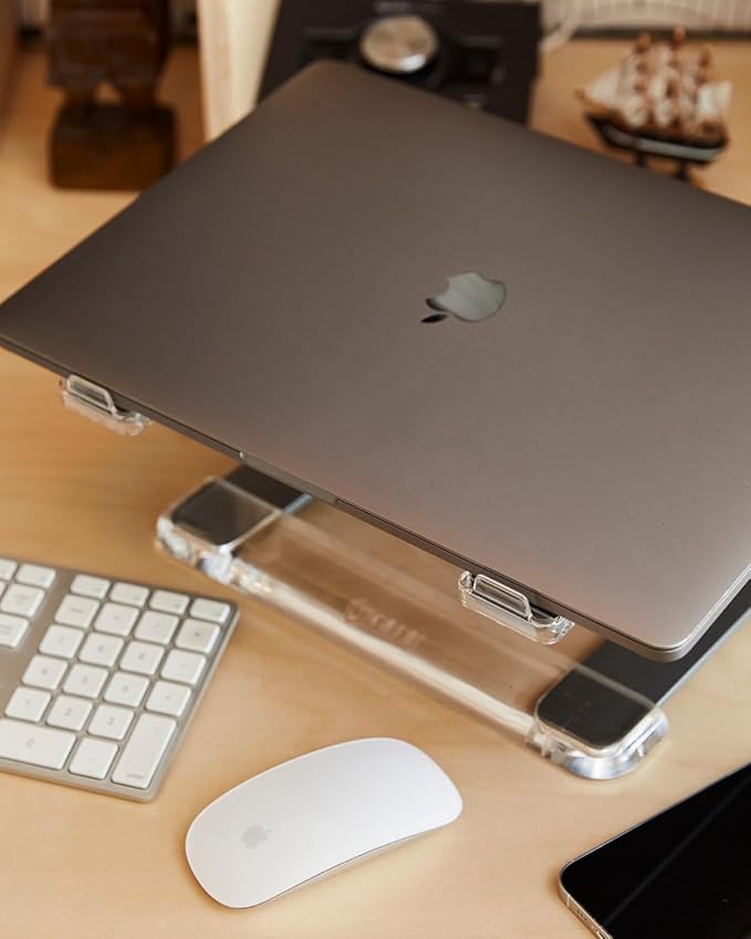 Griffin Elevator Desktop Stand for Laptops, Black - Elegant desktop stand for laptops