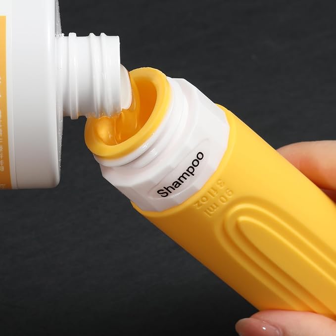 26 Pack Travel Size Toiletries, Tsa Approved Travel Containers for Toiletries, Leak Proof Silicone bottles and Shampoo Conditioner, Essential Toiletry Accessories.