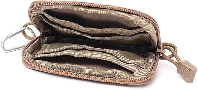 Tactical EDC Pouch, Pocket Organizer, ID Holder, Credit Card Holder for Men