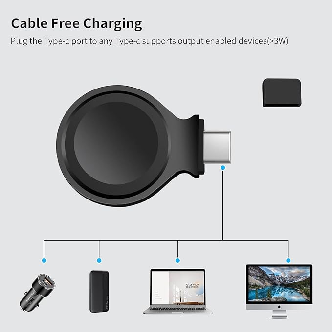 KINGFOM 3-in-1 Charging Station for iPhone, Apple Watch & AirPods – Fast Wireless Charger Stand, Desk Organizer with Phone Holder, Nightstand Dock for Apple Devices
