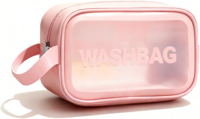 Travel Cosmetic Case Toiletry Bag with Zipper Refillable 4-in-1 Silicone Kit Toiletry Bottles、Squeeze Toiletry Bottles Leakproof Accessories for Toiletries Shampoo Lotion Body Wash (BPA Free)