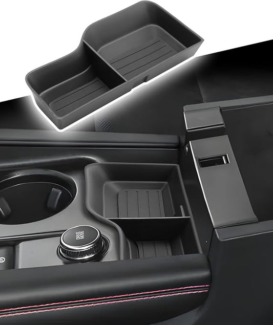 CDEFG for 2025 2026 Ford Explorer Center Console Organizer Tray - Front Armrest Storage Box Middle Insert - 2025 2026 Explorer Interior Accessories