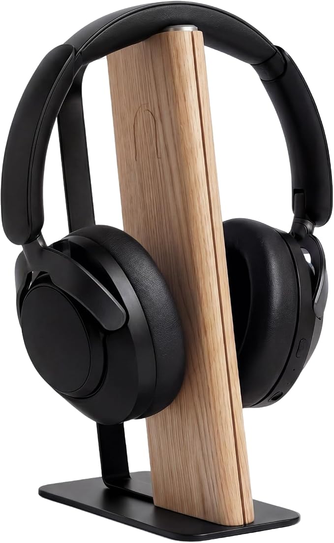 Headphone Stand for Desk, Weighted Base Headset Holder for AirPods Max Sony Bose Beats Sennheiser, Stable Gaming & Studio Earphone Rack, Light