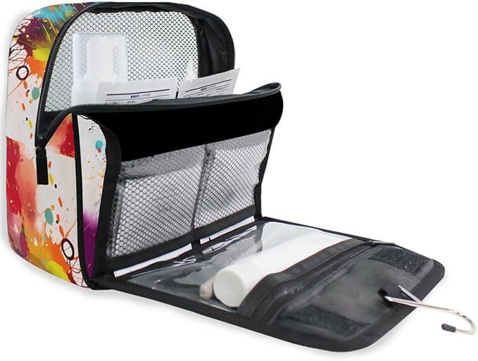 senya Hanging Travel Toiletry Bag 1159 Football Soccer Kit Makeup Case Cosmetics Organizer for Men Women