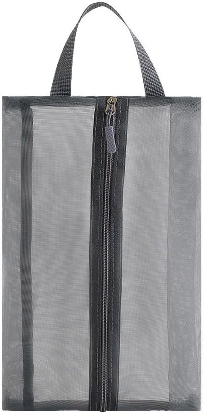 Multipurpose Travel Shoe Organizers Water Resistant Nylon Bag For Sports Gears Clothes Storage With Breathable Compartments M