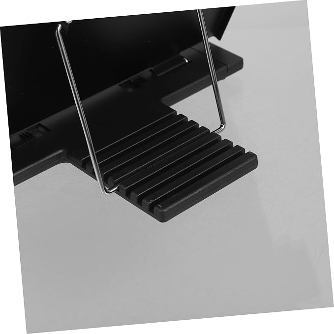 VILLCASE Adjustable Book Stand Reading Desk Portable Book Holder Receipt Holder Document Stand for Typing