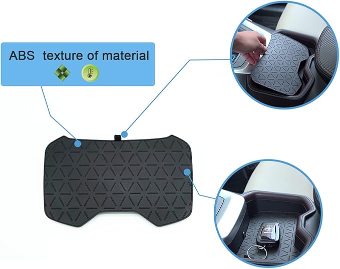 for RAV4 Coasters Storage Tray Cup Holder Tray Center Console Storage Tray Compatible with Toyota 2023 RAV4 Accessories 2023 2022 2021 2020 2019 Cup Holder Cover
