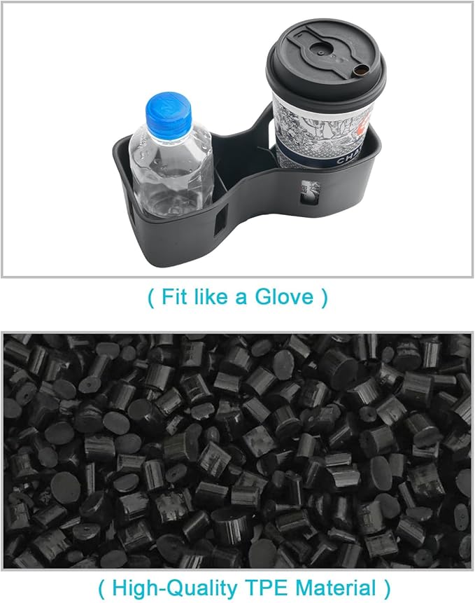 CDEFG 2Pcs for 2025 Nissan Frontier Center Console Organizer for 2022-2025 Nissan Frontier Accessories Middle Console Storage Box Cup Holder