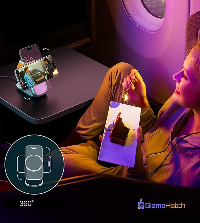 Wireless Magfold 3 in 1 Magnetic Foldable Charging Stand