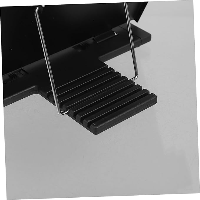 Holibanna Adjustable Folding Reading Stand Document Holder for Students Hands Copy Holder for Books Magazines and Documents