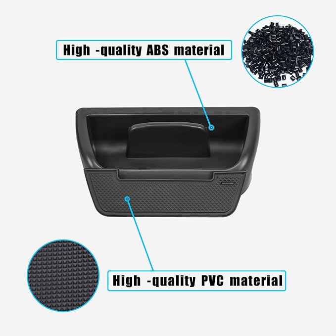 Center Console Dash Storage Tray Compatible with 2021 2022 2023 2024 Ford Bronco Sport CX430 Console Dashboard Organizer Box Phone Holder Insert Storage Tray Secondary Interior Accessories