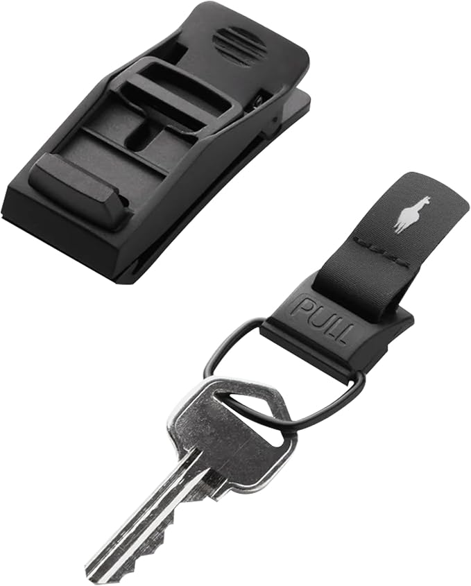 ALPAKA HUB Keychain: Key Organizer with Quick Release System - EDC Tactical Keychain Clip for Belt Backpack & MOLLE - Minimalist Key Holder with Fidlock Magnets - Ideal for Daily Use & Travel