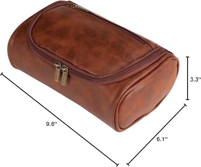 Personalized Small Toiletry Bag for Men,Minimalist Travel Toiletry Organizer Dopp Kit Water-resistant Makeup Bag for Travel Essentials,Travel Gifts For Men Unique