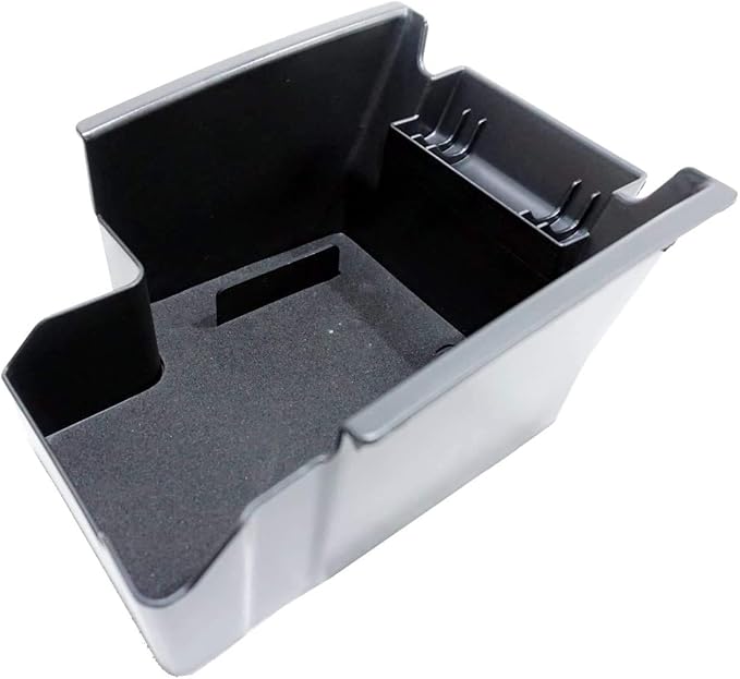 Vesul Center Console Storage Box Compatible with Ford Escape 2013 2014 2015 2016 ABS Tray Insert Armrest Organizer Glove Pallet