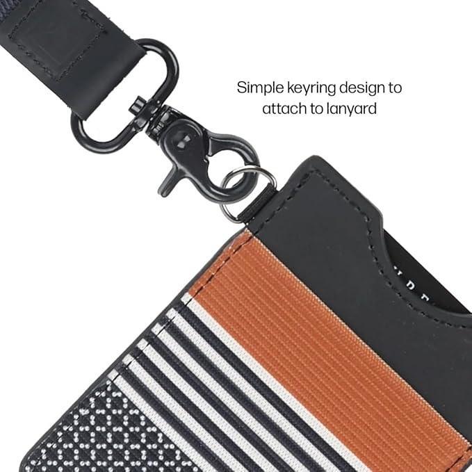 Thread Wallets Ultra Slim Minimalist Leather Card Holder Wallet (Sanders)