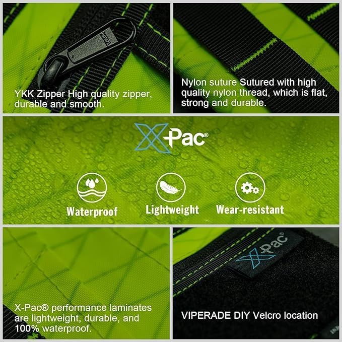 VIPERADE VE16 X-pac Multitool Organizer - 7 Pocket EDC Pouch for Everyday Carry, Men's Wallet