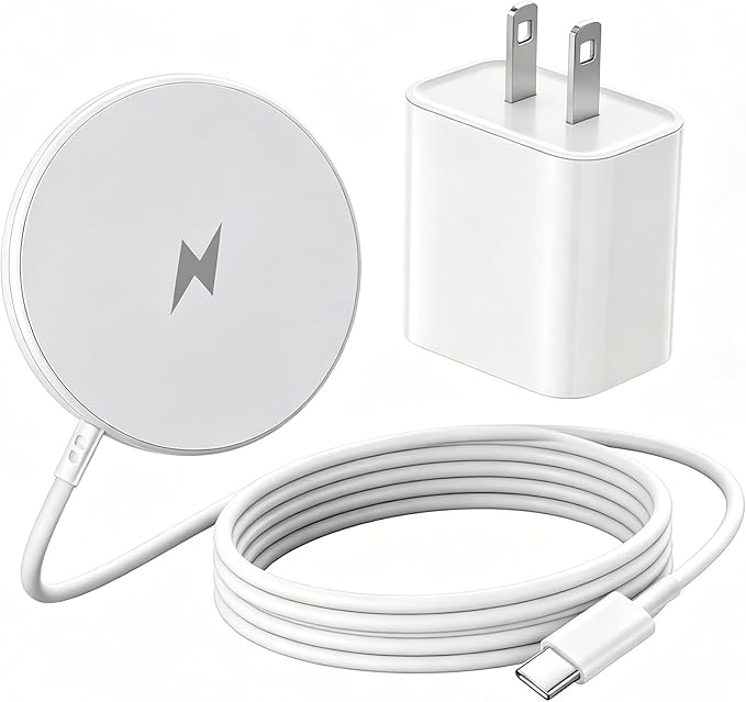 Magnetic iPhone Wireless Charger, 3FT Fast Charging Apple Mag Safe Charger Wireless Charging Pad for iPhone Air/17 Pro Max/16 Pro/16 Plus/15 Pro/14/13/12/11/AirPods 3/Pro 3/2 Phone Mag safe Charge Pad