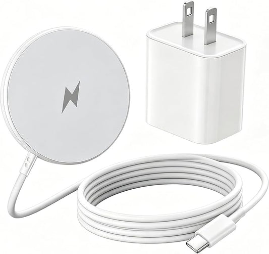 Magnetic iPhone Wireless Charger, 3FT Fast Charging Apple Mag Safe Charger Wireless Charging Pad for iPhone Air/17 Pro Max/16 Pro/16 Plus/15 Pro/14/13/12/11/AirPods 3/Pro 3/2 Phone Mag safe Charge Pad